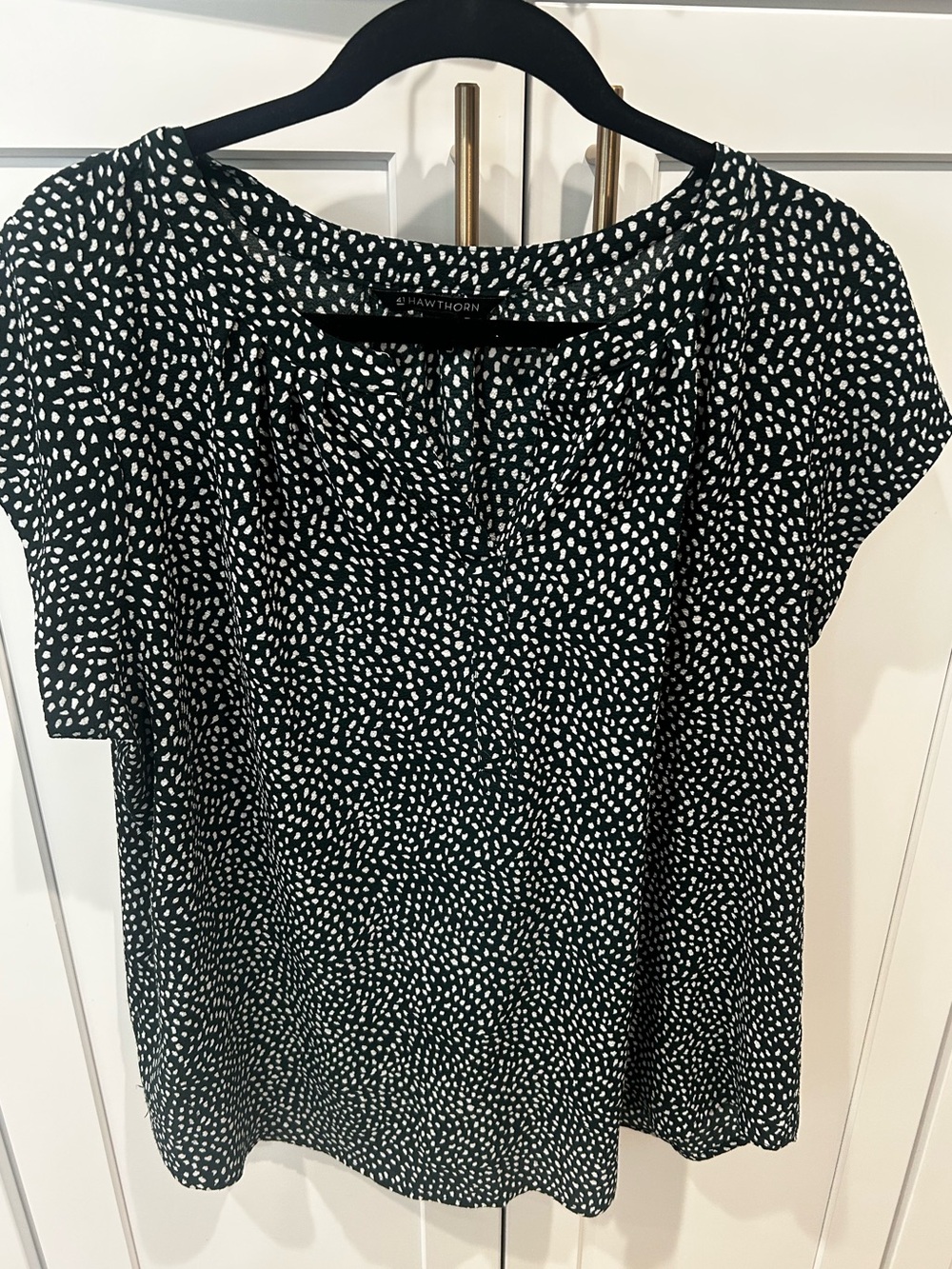 41 Hawthorn Morey Split Neck Blouse